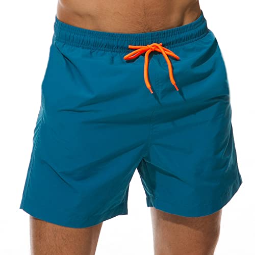 Dissolving Swim Trunks Prank Shorts Funny Gift for Brother Boyfriend Bachelor Beach Party in The Swimming Pool, aqua blue, XXL von LUSKOPA