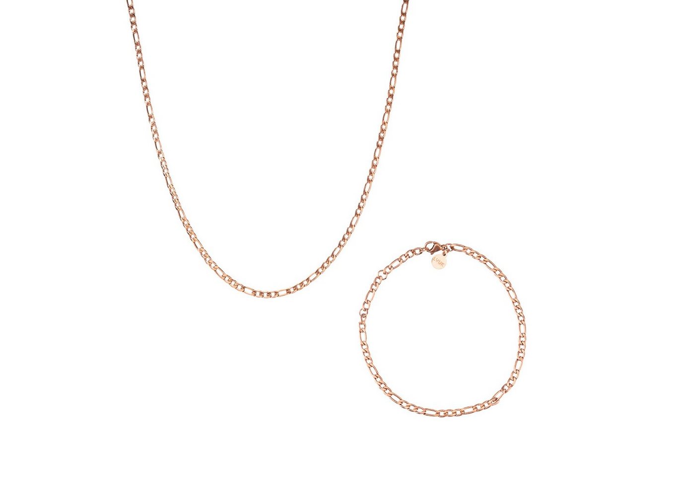 LUUK LIFESTYLE Schmuckset Plain, inklusive toller Schmuckbox von LUUK LIFESTYLE