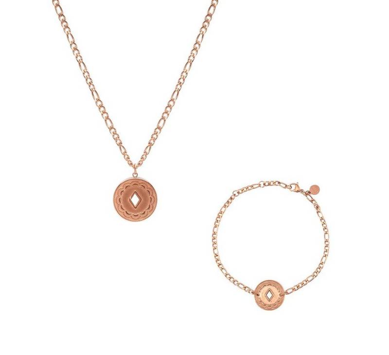 LUUK LIFESTYLE Schmuckset Raute, inklusive toller Schmuckbox von LUUK LIFESTYLE