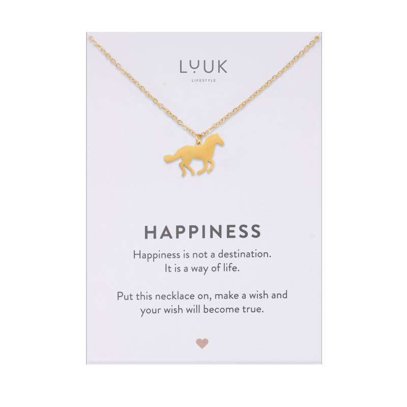 Feine Halskette Mit Pferd Anhänger I Pony Kette Horse Edelstahl Mädchen Damen Geburtstagsgeschenk Geschenk Für Freundin von LUUKLIFESTYLEShop