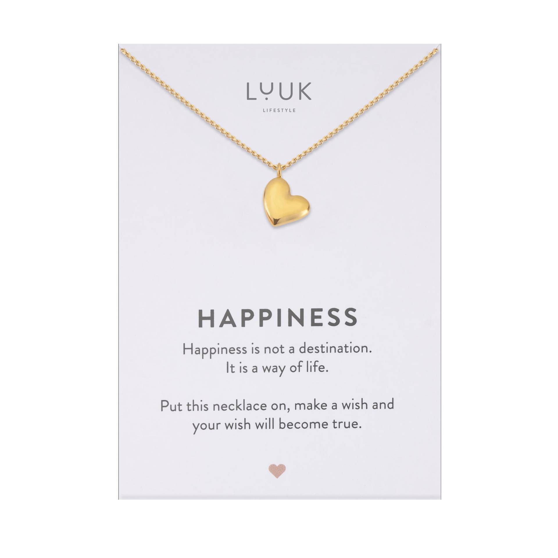 Filigrane Damen Halskette I Herz Anhänger Herzchen Heart Charm Herzkette Kette Freundschaftskette Geburtstagsgeschenk Frau von LUUKLIFESTYLEShop