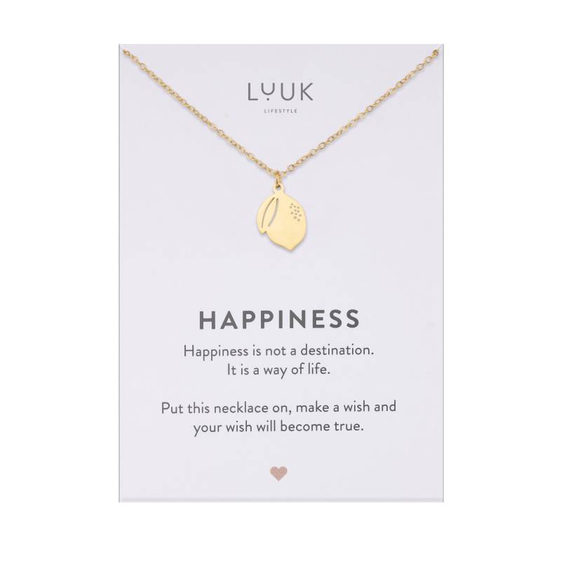 Filigrane Halskette Mit Lemon I Zitrone Anhänger Citrus Charm Kette Summer Vibes Fruit Lover Freundschaftskette Geschenk Freundin von LUUKLIFESTYLEShop