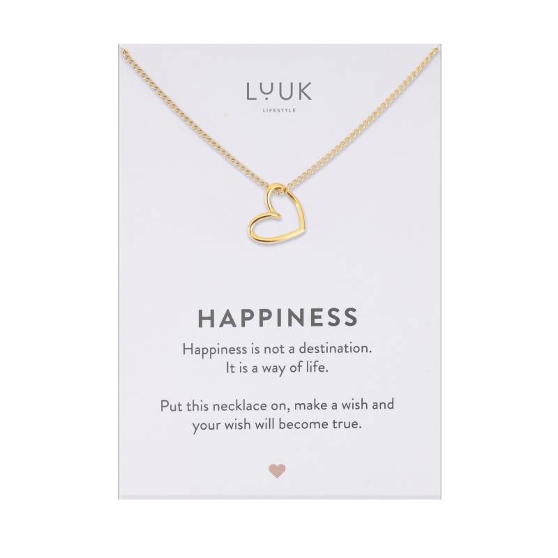 Zarte Damen Halskette I Minimalist Heart Herz Anhänger Herzchen Kette Herzkette Liebesgeschenk Geschenkidee Freundin Geschenk Frau von LUUKLIFESTYLEShop