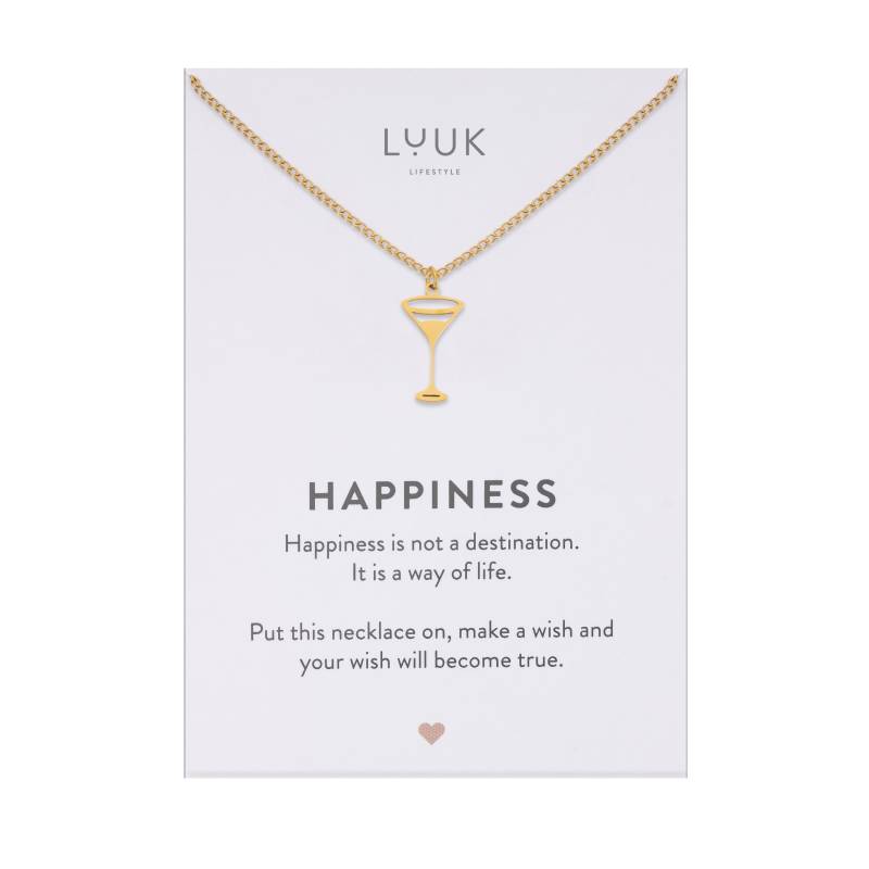 Zierliche Damen Halskette Mit Cocktailglas Anhänger I Cocktail Charm Glas Barkeeper Geschenk Kette Freundschaftskette Geschenkidee von LUUKLIFESTYLEShop