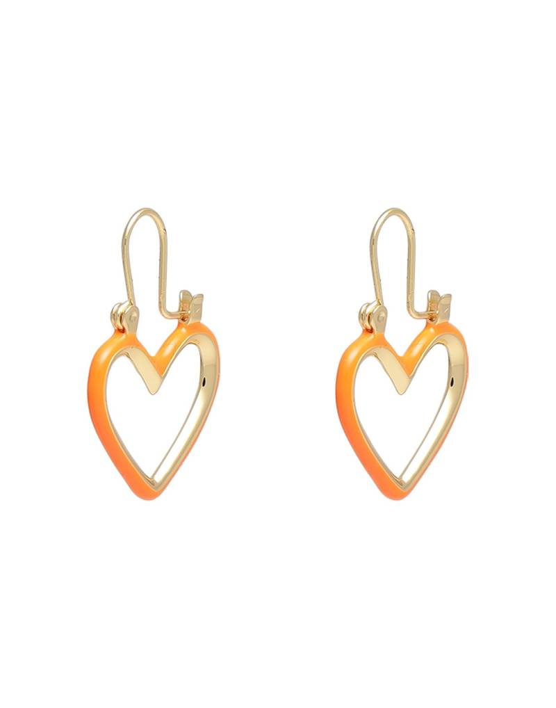 LUV AJ Ohrring Damen Orange von LUV AJ