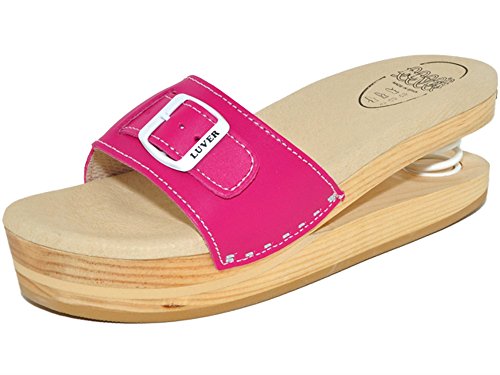 LUVER Federpantoffel magenta Federschuhe SONDERMODELL clgjr2103ma, Rot, Größe: 37 LUVER Federpantoffel magenta Federschuhe SONDERMODELL clgjr2103ma, Rot, Größe: 37 von LUVER