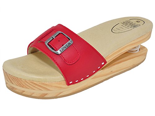 LUVER - Federschuhe mit Stahlfeder - rot - clgjr2103ro, Größe: 37 von LUVER