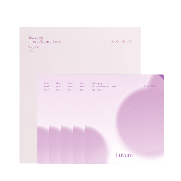LUVUM - Slow Aging Phyto Collagen Gel Mask - 5 stücke von LUVUM