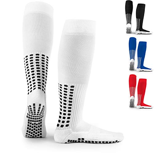 LUX Sports Rutschfeste Fußball Socken, rutschfeste Sport Socken, Gummi-Pads, Top Qualität, Basketball, Fußball, Wandern, Laufen… B071L44WVM von LUX Sports