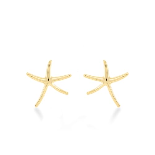 LUXENTER Pendientes acabados en oro amarillo de 18K - Amiri von LUXENTER