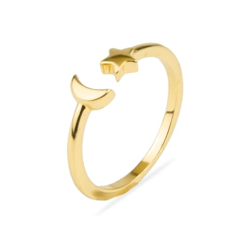 LUXENTER Anillo acabado en oro amarillo de 18K - Onsah von LUXENTER