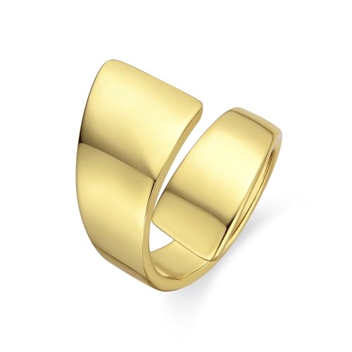 LUXENTER Ring Firiel mit 18-karätigem Gelbgold, Metall, Kein Edelstein LUXENTER Ring Firiel mit 18-karätigem Gelbgold, Metall, Kein Edelstein von LUXENTER