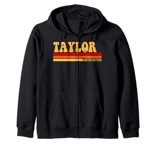 Taylor Name Personalisierte süße Idee Frauen Vintage Taylor Kapuzenjacke von LUXETHREADS