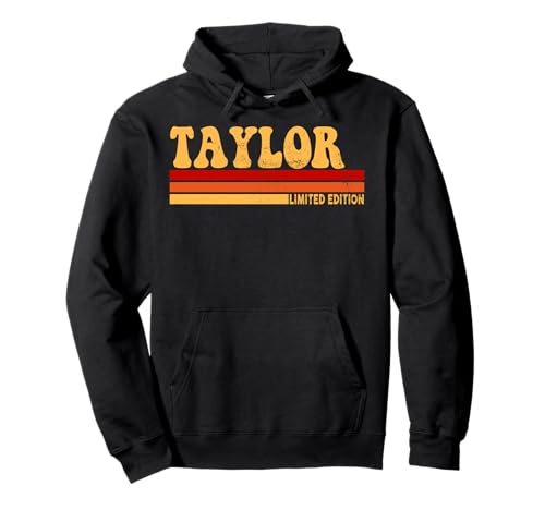 Taylor Name Personalisierte süße Idee Frauen Vintage Taylor Pullover Hoodie von LUXETHREADS
