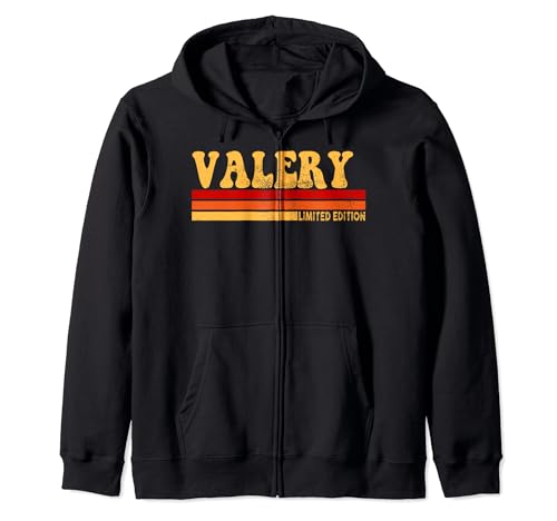 Valery Name Personalisierte Süße Idee Frauen Vintage Valery Kapuzenjacke Valery Name Personalisierte Süße Idee Frauen Vintage Valery Kapuzenjacke von LUXETHREADS