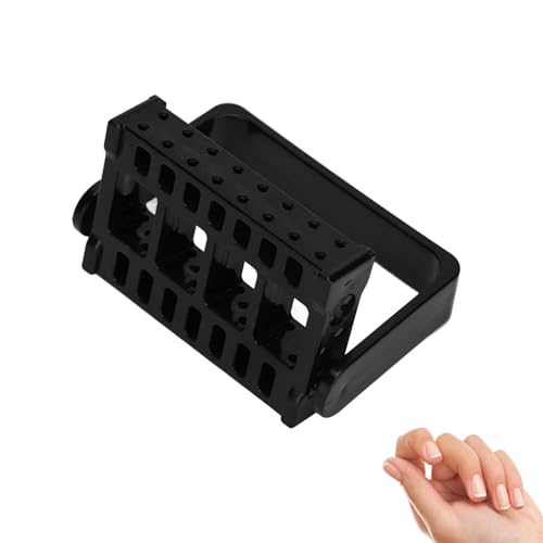 Nagelbohrer-Halter mit 16 Löchern, platzsparend, Nagelbohrer, Organizer, Nagelkunst-Reiniger, Werkzeugkoffer für Schönheitssalon, Haushalt Nagelbohrer-Halter mit 16 Löchern, platzsparend, Nagelbohrer, Organizer, Nagelkunst-Reiniger, Werkzeugkoffer für Schönheitssalon, Haushalt von LUXIAOBAO