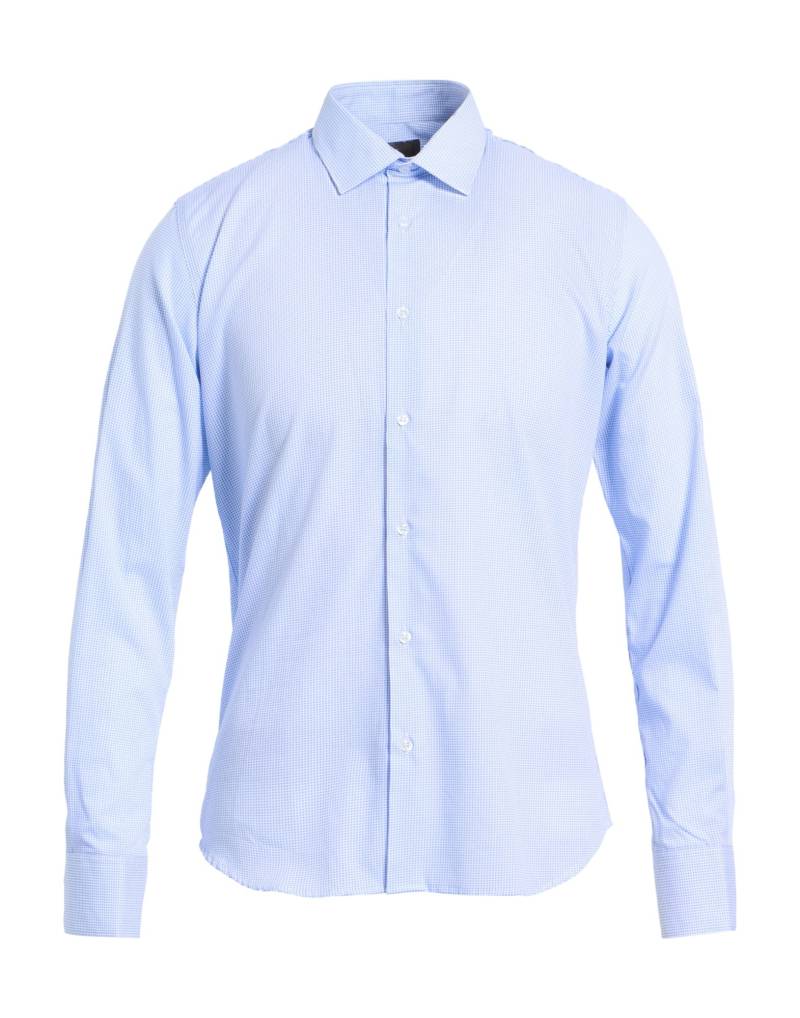 LUXURY Hemd Herren Azurblau von LUXURY