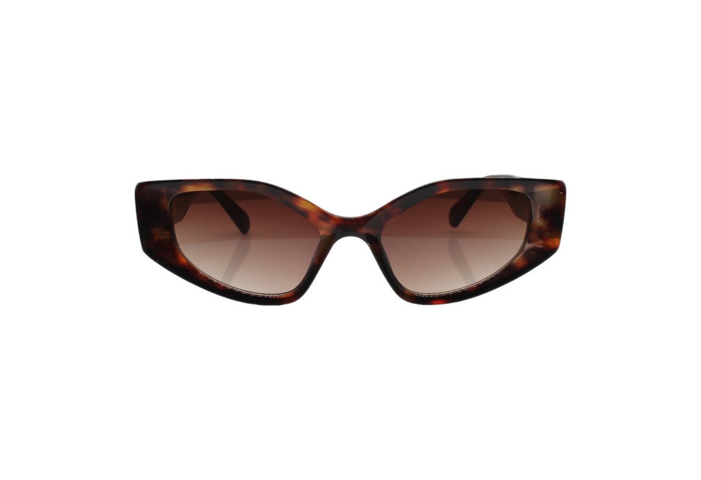 LUXXADA Sonnenbrille (Damen Statement Brille mit Brillenbeutel) Hochwertiges breites Gestell mit extra design Bügel von LUXXADA