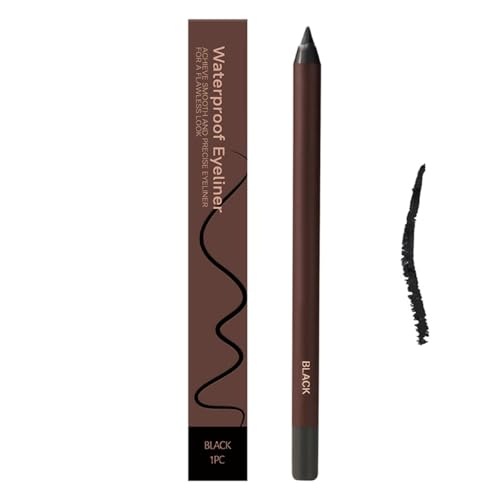 LUYJWZN Occasionalous Eyeliner, Occasionals Eyeliner, 24 Hr Waterproof Eyeliners Duo Sharpenable Eye Pencil, No Smudging, Fading, Smooth and Easy to Color (Black) von LUYJWZN