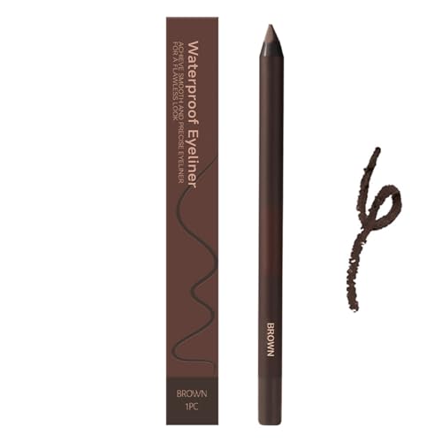 LUYJWZN Occasionalous Eyeliner, Occasionals Eyeliner, 24 Hr Waterproof Eyeliners Duo Sharpenable Eye Pencil, No Smudging, Fading, Smooth and Easy to Color (Brown) von LUYJWZN