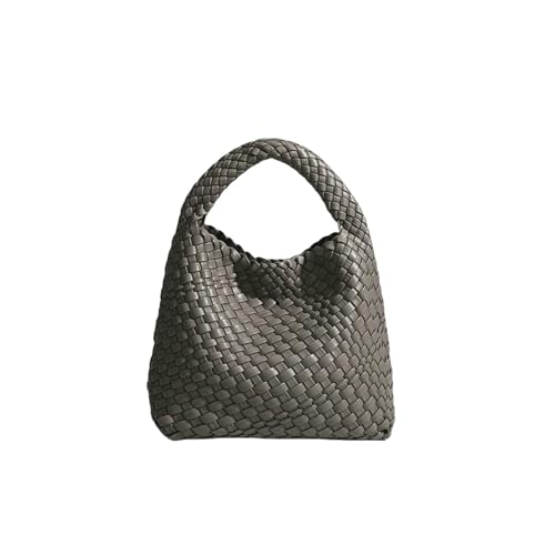 LUYYBDBG Handtasche Designertasche Luxus Frauentasche Brandnew Produkt Pu Kleine Größe Handgewebte Eimer Tasche Frauen Handtasche-11 von LUYYBDBG