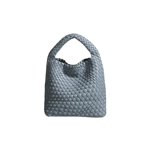 LUYYBDBG Handtasche Designertasche Luxus Frauentasche Brandnew Produkt Pu Kleine Größe Handgewebte Eimer Tasche Frauen Handtasche-13 von LUYYBDBG