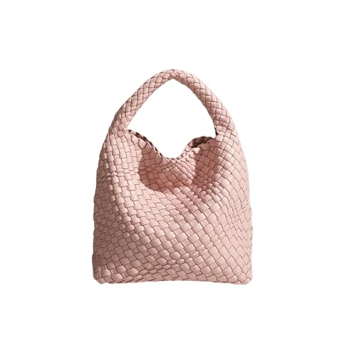 LUYYBDBG Handtasche Designertasche Luxus Frauentasche Brandnew Produkt Pu Kleine Größe Handgewebte Eimer Tasche Frauen Handtasche-14 von LUYYBDBG