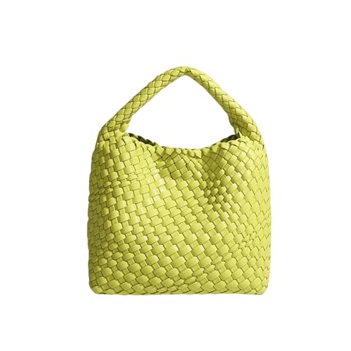 LUYYBDBG Handtasche Designertasche Luxus Frauentasche Brandnew Produkt Pu Kleine Größe Handgewebte Eimer Tasche Frauen Handtasche-19 von LUYYBDBG
