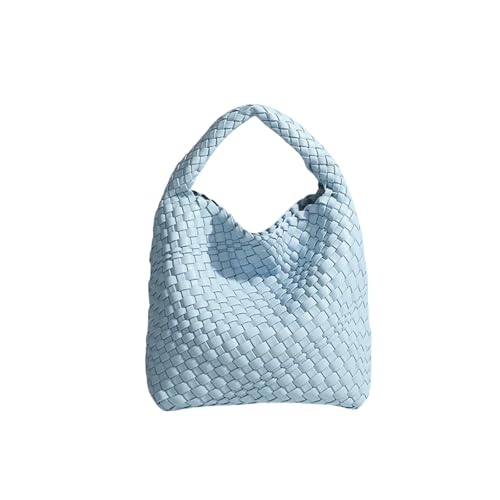 LUYYBDBG Handtasche Designertasche Luxus Frauentasche Brandnew Produkt Pu Kleine Größe Handgewebte Eimer Tasche Frauen Handtasche-5 von LUYYBDBG