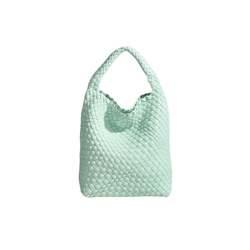 LUYYBDBG Handtasche Designertasche Luxus Frauentasche Brandnew Produkt Pu Kleine Größe Handgewebte Eimer Tasche Frauen Handtasche-7 von LUYYBDBG