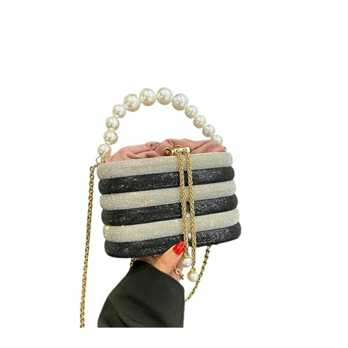 LUYYBDBG Handtasche Luxus Abend Taschen Für Frauen Blendend Perlen Kette Crossbody Tasche Dinner Party Clutch Designer Handtaschen-2 von LUYYBDBG
