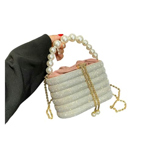 LUYYBDBG Handtasche Luxus Abend Taschen Für Frauen Blendend Perlen Kette Crossbody Tasche Dinner Party Clutch Designer Handtaschen-5 LUYYBDBG Handtasche Luxus Abend Taschen Für Frauen Blendend Perlen Kette Crossbody Tasche Dinner Party Clutch Designer Handtaschen-5 von LUYYBDBG