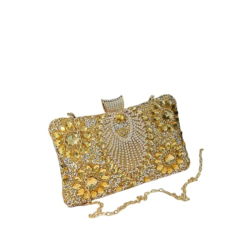 LUYYBDBG Handtasche Luxus Funken Strass Abend Kupplungstaschen Für Frauen Hochzeit Prom Dinner Party Edelstein Crossbody Tasche Designer Handtaschen-2 von LUYYBDBG