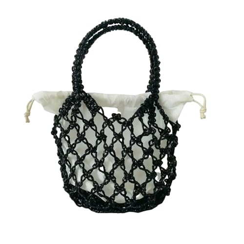 LUYYBDBG Handtasche Mode Luxus Frauen Gewebte Große Kapazität Aufbewahrungstasche Drawstring Tasche Tragbare Weben Eimer Für Mädchen-1 LUYYBDBG Handtasche Mode Luxus Frauen Gewebte Große Kapazität Aufbewahrungstasche Drawstring Tasche Tragbare Weben Eimer Für Mädchen-1 von LUYYBDBG