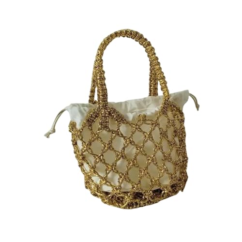 LUYYBDBG Handtasche Mode Luxus Frauen Gewebte Große Kapazität Aufbewahrungstasche Drawstring Tasche Tragbare Weben Eimer Für Mädchen-2 LUYYBDBG Handtasche Mode Luxus Frauen Gewebte Große Kapazität Aufbewahrungstasche Drawstring Tasche Tragbare Weben Eimer Für Mädchen-2 von LUYYBDBG