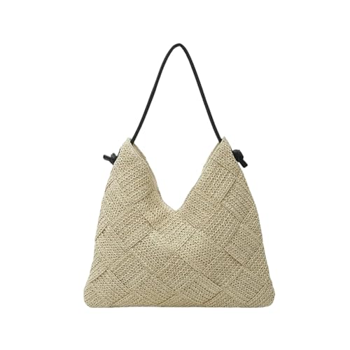 LUYYBDBG Handtasche Modevolle Stroh Gewebte Multifunktionale Frauen Tote Tasche Neue Pendeln Schultertasche-1 LUYYBDBG Handtasche Modevolle Stroh Gewebte Multifunktionale Frauen Tote Tasche Neue Pendeln Schultertasche-1 von LUYYBDBG