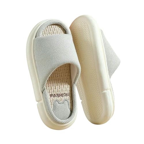 LUYYBDBG Hausschuhe Paare Zuhause Wäsche Pantoffeln Frauen Indoor Weich Bequeme Schlafzimmer Rutschen Männer Freizeit Rutschschutz Haus Schuhe Grün-40-41(vorschlag 39-40) von LUYYBDBG