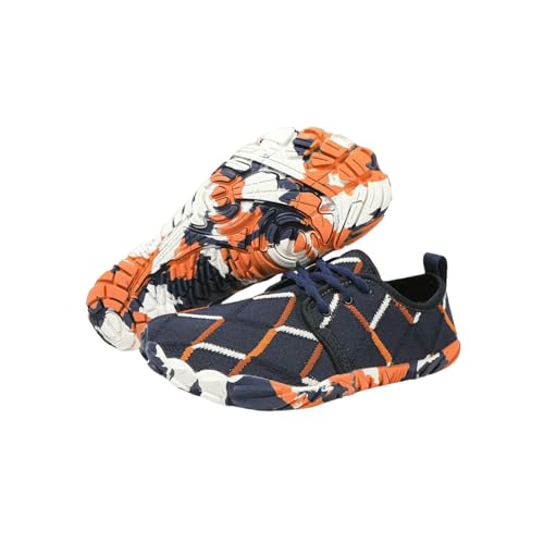 LUYYBDBG barfuß-Schuhe Herren Breite Zehen Barfußschuhe Frauen Minimalistische Wandergneeschuhe Atmungsaktives Mesh Aqua Schuh Lässige Sportschuhe Radsportschuhe-2598-se Hunan Lan-40 von LUYYBDBG