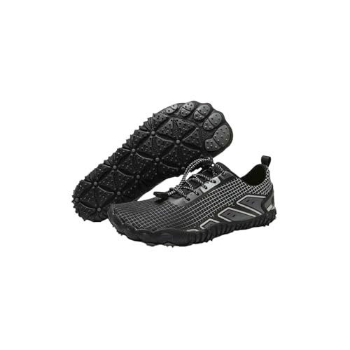 LUYYBDBG barfuß-Schuhe Orange Barfußschuhe Mann Nicht Rutschfrohr-trocknen Schwimmschlneaker Unisex Strand Wasser Schuhe Große Turnschuhe Männer-38-schwarz 9925 von LUYYBDBG