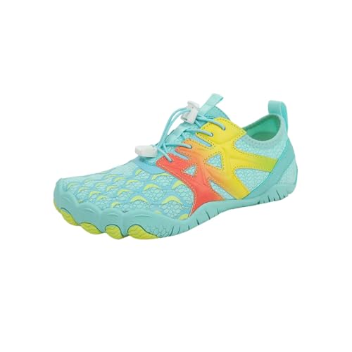 LUYYBDBG barfuß-Schuhe Wasserschuhe Männer Frauen Farbenfrohe Schnelle Trockene Nicht-rutsch-fingerschuhe Im Freien Schwimmen Barfuß Aqua Schuhe Sommer-sneaker-y818-mond-39 von LUYYBDBG