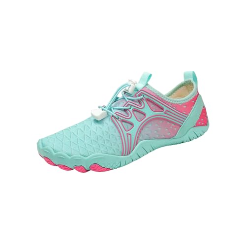 LUYYBDBG barfuß-Schuhe Wasserschuhe Männer Frauen Farbenfrohe Schnelle Trockene Nicht-rutsch-fingerschuhe Im Freien Schwimmen Barfuß Aqua Schuhe Sommer-sneaker-y819-moonred-44 von LUYYBDBG