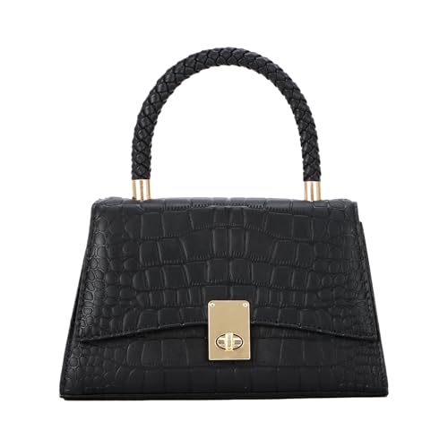 LUZGAT PU Leder Damen Umhängetasche Top Griff Tasche Damen Handtaschen Mode Tote Bag Geldbörsen von LUZGAT