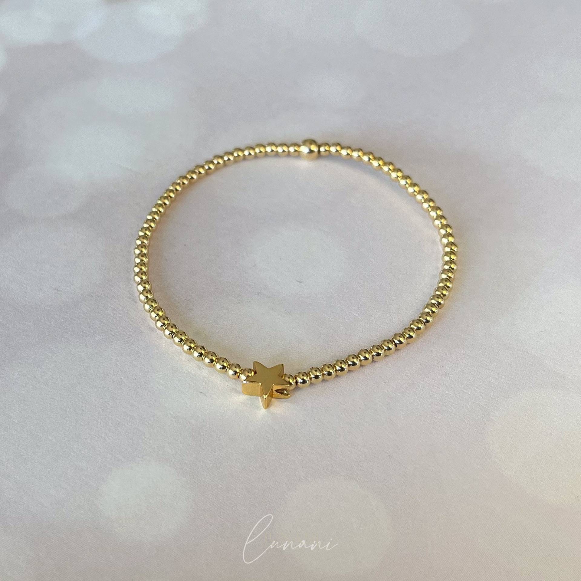 Armband Stern 24Kt Vergoldet von LUbyNatalie