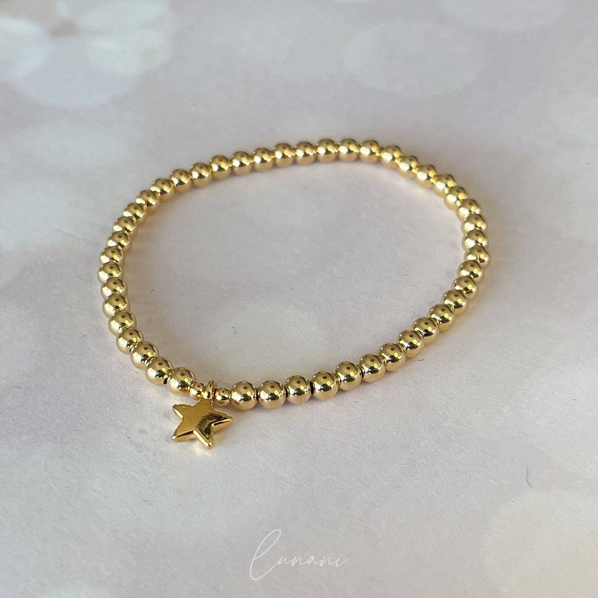Armband Stern 24Kt Vergoldet von LUbyNatalie