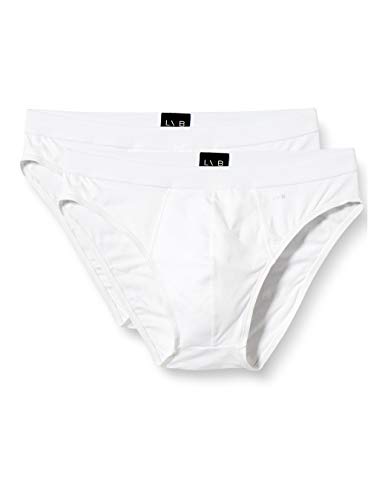 LVB Herren Multipack Lp Slip Pacco Da 2 , Bianco + Bianco, 6 EU von Lovable