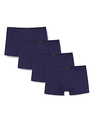 LVB Boxer Multipack aus Baumwolle Herren x4 , Blau , 5/L von Lovable