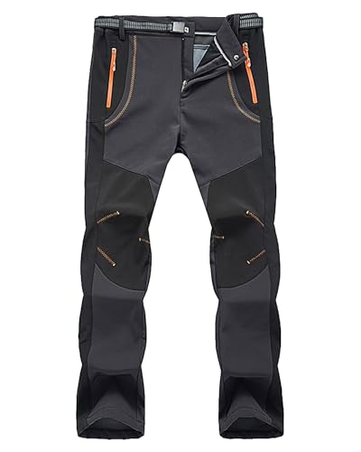 LVCBL Herren Wanderhose Outdoorhose Softshellhose Wasserdicht Winddicht Hose Dunkelgrau XL LVCBL Herren Wanderhose Outdoorhose Softshellhose Wasserdicht Winddicht Hose Dunkelgrau XL von LVCBL