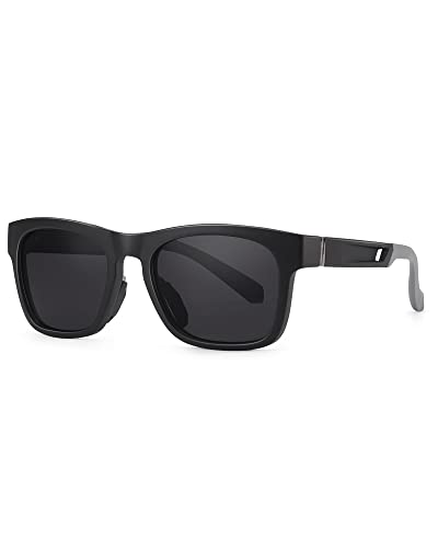 LVIOE Polarisierte Sonnenbrille Herren Fahrradbrille Selbsttönend Leichte TR90 Rahmen UV400 Schutz CAT 3 CE von LVIOE