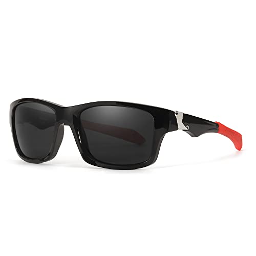 LVIOE Polarisierte Sonnenbrille für Herren Sportbrille zum Radfahren Angeln Fahren von LVIOE