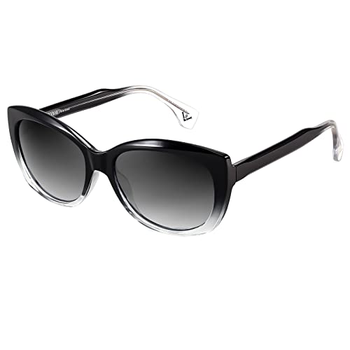 LVIOE Vintage Polarisierte Sonnenbrille für Damen UV400 Schutz Ultraleicht Rahmen von LVIOE